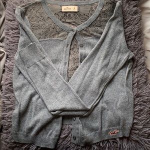 Hollister long sleeve cardigan
